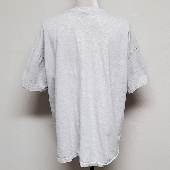 Vintage One Of A Kind Native American Mother Child Gray Single Stitch Tee Large - Picture 13 of 16